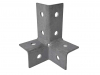 Соединитель угловой 3D, 3+3/90°, 150x100 мм, s-4 мм (ТДЦ)