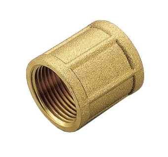 Муфта ВР-ВР 1/2"x3/8" латунь, Multibrand