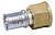 Муфта ВР 26x3/4" латунь, A.P.E.