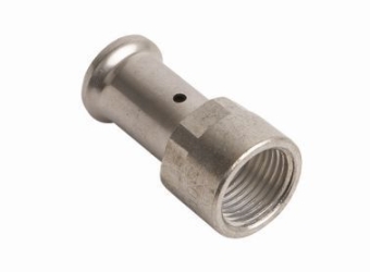 Муфта ВР 16x1/2" латунь, Henco