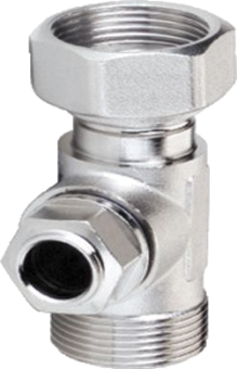 Концовка (тройник) для установки термометра (24*19), FIV