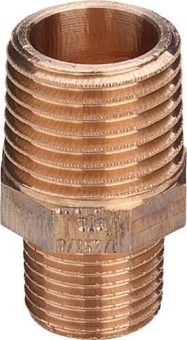Ниппель НР-НР 1"x1/2" бронза, Viega