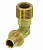 Угол 90° НР 25x3/4", латунь, TECEspring AX