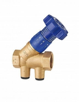 Балансировочный вентиль Cim 787ОТ/2R 3/4, без штуцеров, без слива, 20бар/120гр, Cimberio