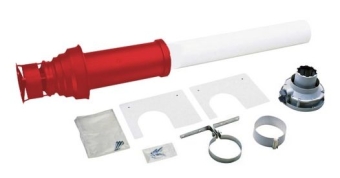 60/100/Al Вертикальный проход через крышу, красный Protherm