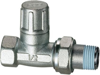 Вентиль запорный прямой 3/4, под муфту, уплотнение Loctite, FAR