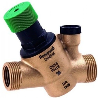 Клапан понижения давления D04FM-1/2A (ХВ 40°/16 бар, ГВ 70°/10 бар), Honeywell