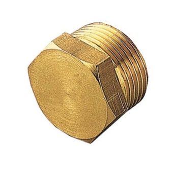 Заглушка НР 3/4" никелиров. латунь, Multibrand