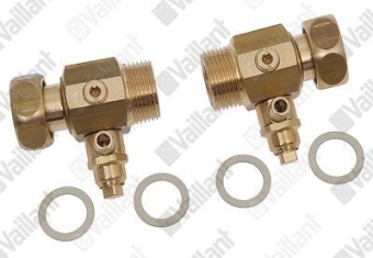 Комплект сервисных кранов 3/4, Vaillant