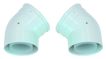 110/160/PP Отвод 45° (2 шт) Vaillant