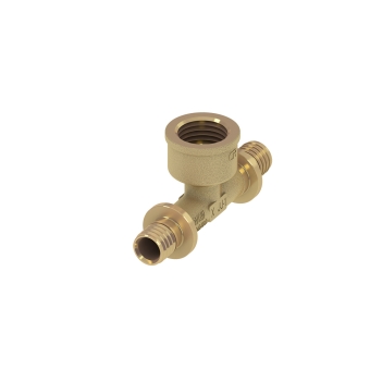 Тройник ВР 25x1/2"х25, латунь, TECEspring AX