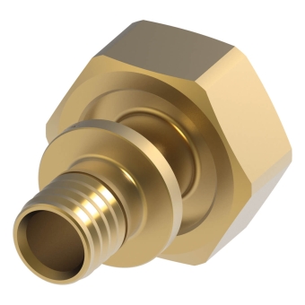 Соединение с НГ 16x3/4" евроконус, латунь, TECEspring AX