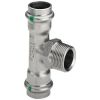 Тройник НР 22x3/4"х22 нержавеющая сталь, Viega