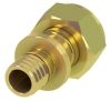 Соединение с НГ 25x3/4" под прокладку, латунь, TECE