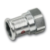 Муфта ВР 28x1/2" оцинкованная сталь, SANHA