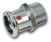 Муфта НР 22x1" оцинкованная сталь, SANHA