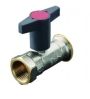 Кран шаровой  "Optibal P" для обвязки насоса, с обратным клапаном, ВР 1*1/4", Oventrop