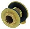 Соединение угловое сквозное резьбовое ВР 16x1/2", бронза, TECE