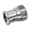 Муфта ВР 18x1/2" оцинкованная сталь, SANHA