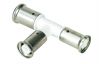 Тройник 26х20х16 PVDF, Henco