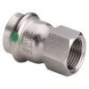 Муфта ВР 22x3/4" нержавеющая сталь, Viega