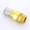 Муфта НР 20x3/4" плоское уплотнение, латунь, Henco