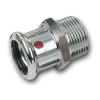 Муфта НР 22x1/2" оцинкованная сталь, SANHA
