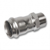 Муфта НР 22x3/4" нержавеющая сталь 316L, SANHA