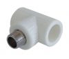 Тройник с наружной резьбой 25x3/4"НРx25, (PP) Kalde