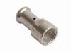 Муфта ВР 16x1/2" газ, латунь, Henco