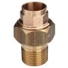 Американка НР 22x3/4" под прокладку, пайка, бронза, Viega