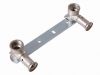 Водорозетка на планке ВР 16x1/2" 153мм, латунь, Henco