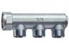 Коллектор распределительный нерегулируемый 3/4" с 2 выходами c метрической резьбой, концевой, 36 мм, FAR