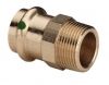 Муфта НР 54x1*1/2", пресс, бронза, Viega