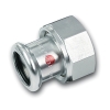 Соединение с НГ 22x3/4" оцинкованная сталь, SANHA
