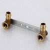Водорозетка на планке ВР 15x1/2", пресс, бронза, Viega