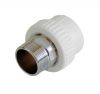 Муфта с наружной резьбой 32x1" под шестигранник, (PP) Kalde