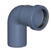 Отвод приборный  90/90 x 87,5* , POLO-KAL NG, TECE