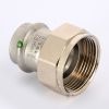 Соединение с НГ 28x1*1/4" нержавеющая сталь, Viega