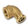 Угол 90° ВР 22x1", пресс, бронза, SANHA