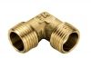Угол 90° НР-НР 1/2"x1/2" никелиров. латунь, Multibrand