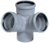 Крестовина двухплоскостная 110х110х110х67°, Valsir