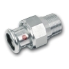 Муфта разъемная НР 22x3/4" оцинкованная сталь, SANHA