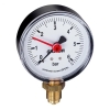 Манометр с поверкой, 0...1МПа, G1/4(снизу), подкл. 50 мм, Caleffi