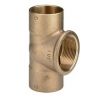 Тройник настенный ВР 15x1/2"х15, пайка, бронза, Viega