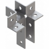 Соединитель 3D универсальный TCU 38-41 4F13, Termoclip
