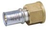 Муфта ВР 16x1/2" латунь, A.P.E.