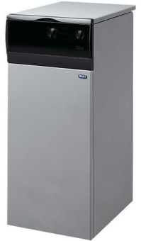 Напольный газовый котел SLIM 1.490 iN, 49кВт, открытая камера, одноконт. с вытяжным колпаком D160-KHW71406881, Baxi