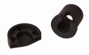 Изоляция 16x1/2" для латунной водорозетки, серия 4P, каучук, Henco