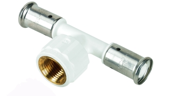 Тройник ВР 32x3/4"х32 PVDF, Henco